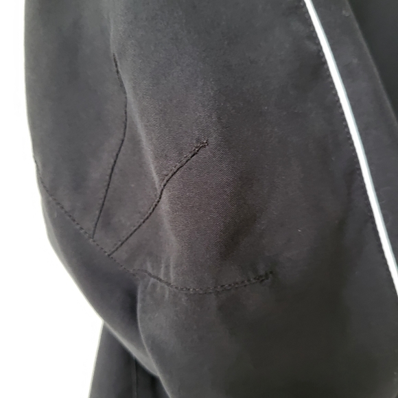 Adidas Climaproof athleisure black zip up lightweight jacket.  Size S - Picture 8 of 13